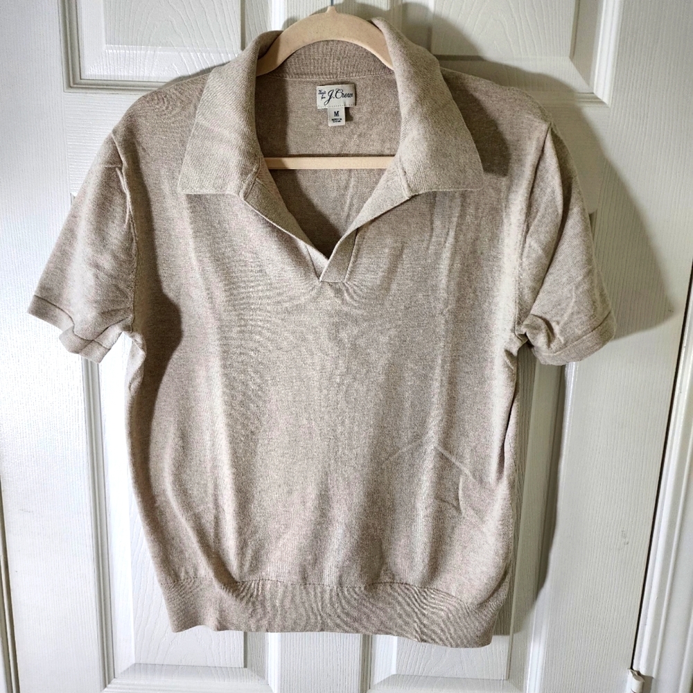 J.crew knit polo shirt